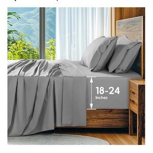 SONORO KATE 100% Egyptian Cotton Sheet Set king